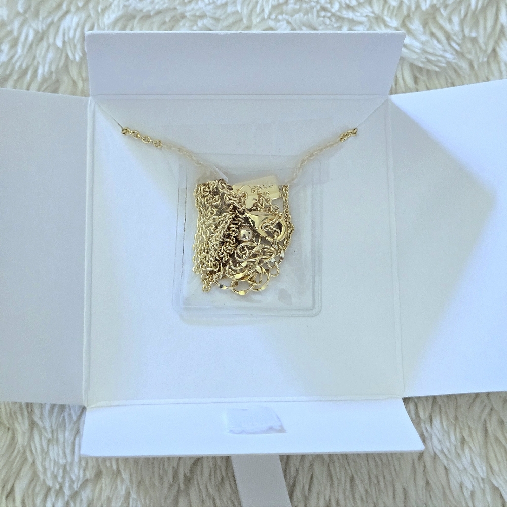Kate Spade♠️ "Spot The Spade" Double✌️ Pendant Necklace - NIB - Picture 11 of 16